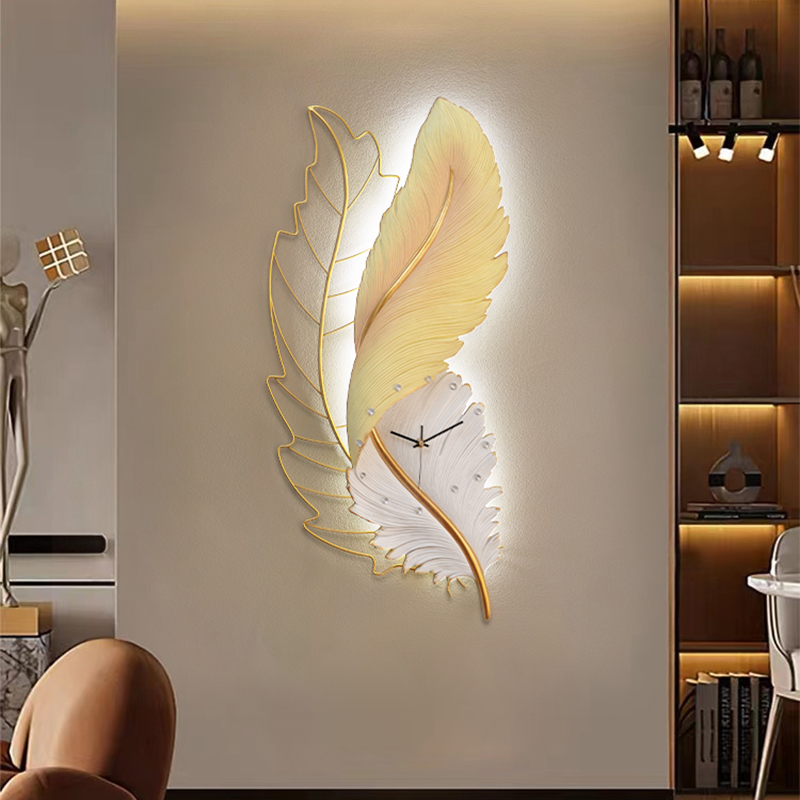 Resin Art Clock - 軽くてユニークな壁掛け時計、ミニマリスト韓国風電池式アート、大きな壁掛け時計の針、リビングルーム用静音時計、壁掛け時計、部屋の装飾