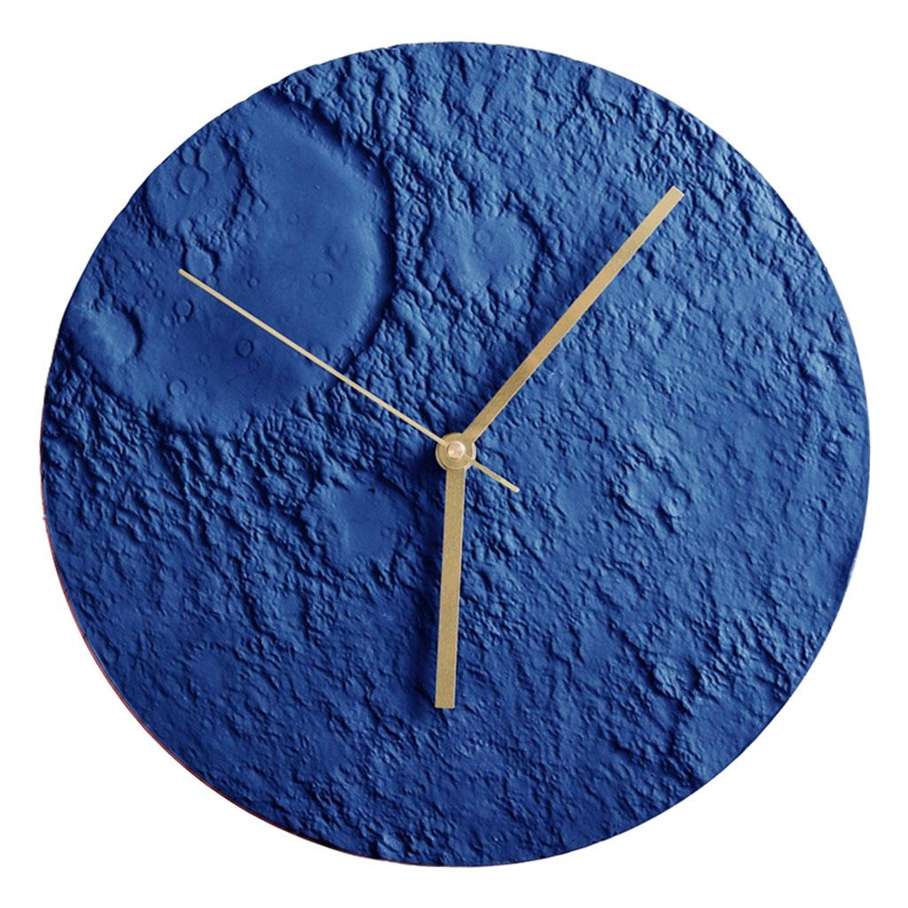 Resin Art Clock - 樹脂製装飾ペンダント時計、北欧デザイン、丸型アート、家庭用、リビングルーム、カフェ、ミニマリスト装飾