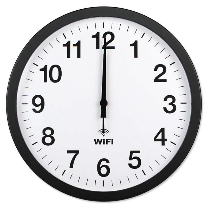 Resin Art Clock - スマートクロック WIFI 自動時刻設定 ネットワーク同期 静音 壁掛け時計