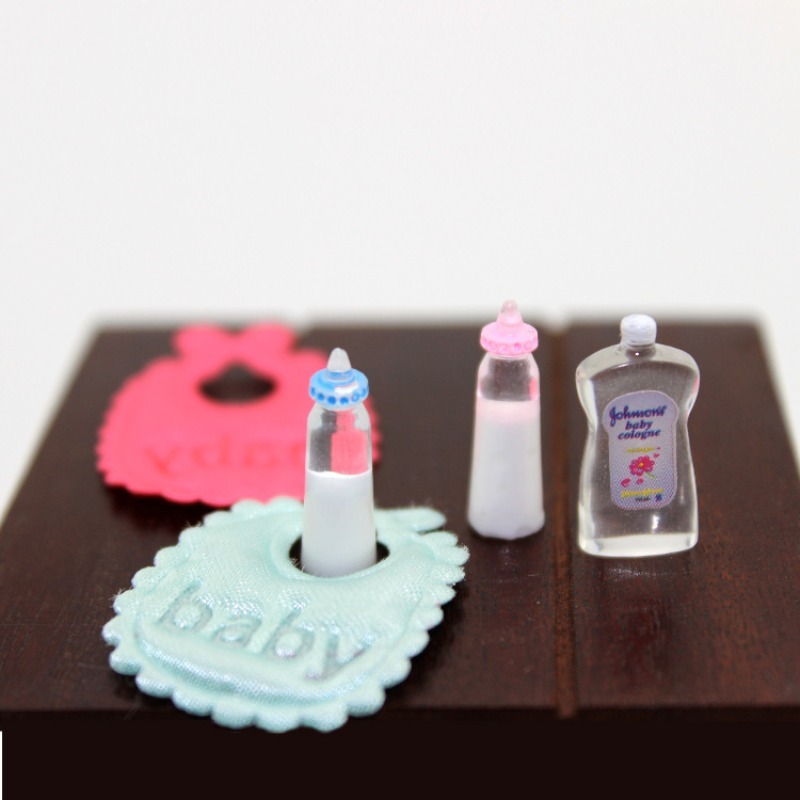 Resin Art Bottle - ドールハウス ミニチュアフード おもちゃ シーンモデル ドールハウス ミニ哺乳瓶