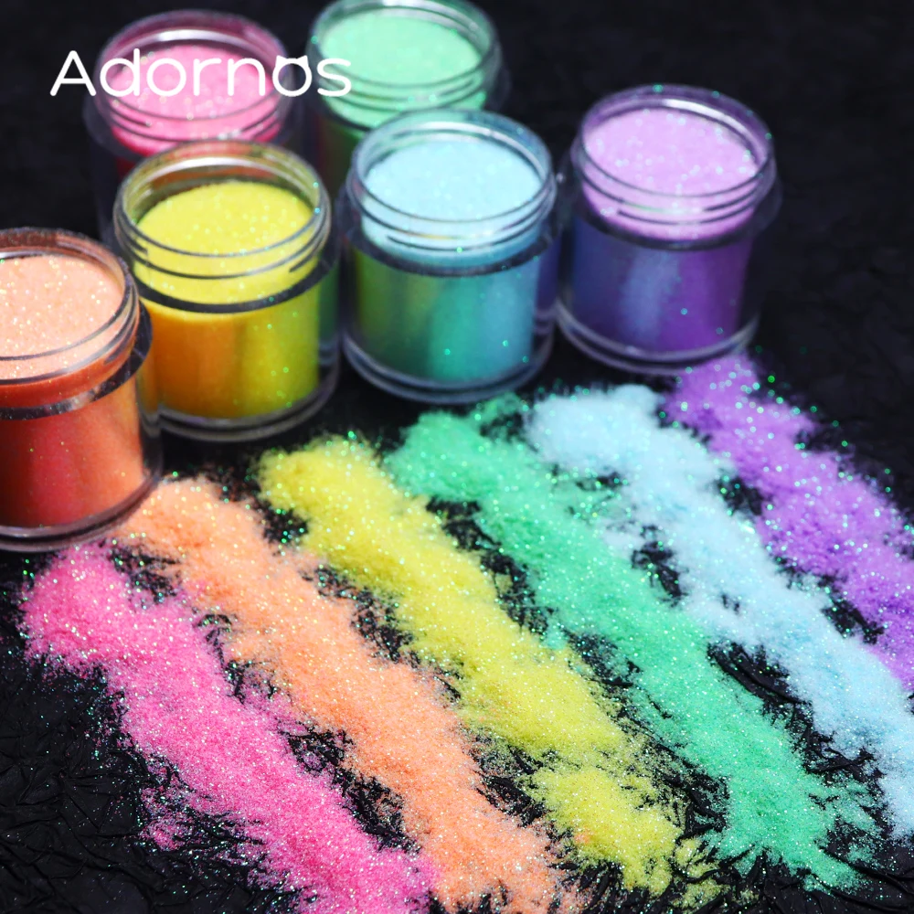 Resin Art Glitter - 虹色グリッターシュガーパウダーエポキシ樹脂顔料着色剤染料樹脂モールドフィラージュエリー作成 DIY アクセサリーエポキシ顔料