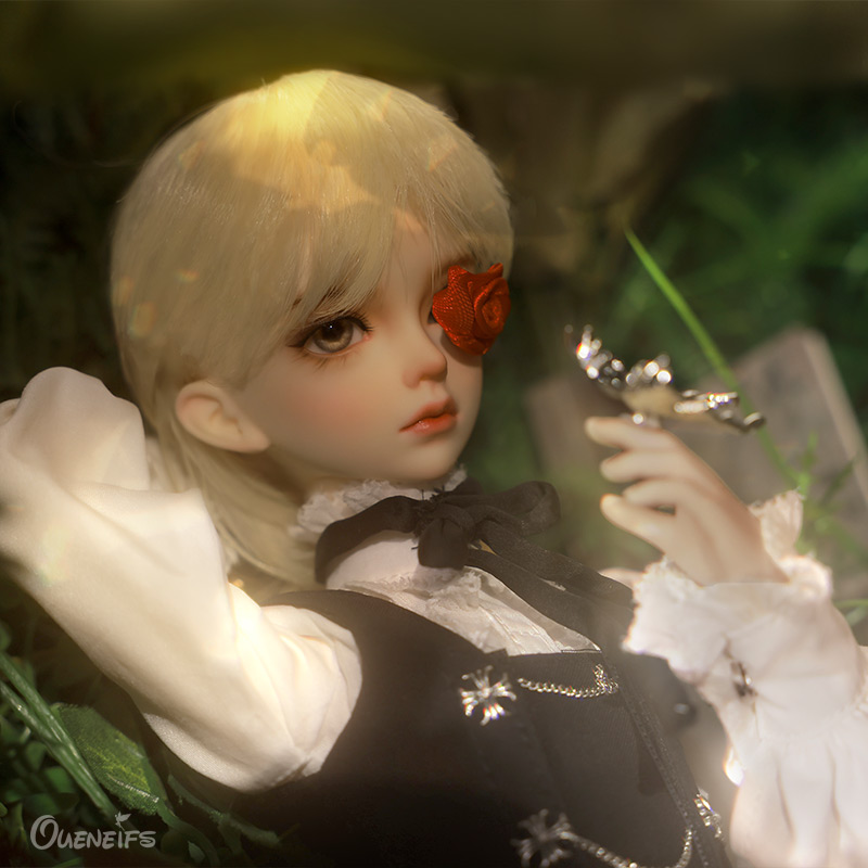 Resin Art Design - カカBJDドール1/4 MAモーションラインボディ付き高品質ファッション玩具 男性向け新デザイン 森の王子様アートトイ人形