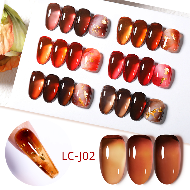 LILYCUTE 7 ミリリットルゼリーアンバージェルマニキ - Resin Art Varnish のレビューと価格
