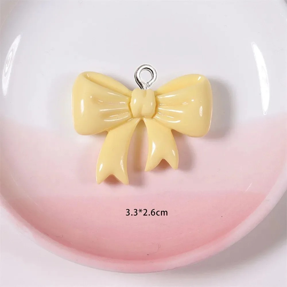10 個のキャンディーカラーのリボン樹脂チャーム手作り装飾品 - Resin Art Handmade のレビューと価格