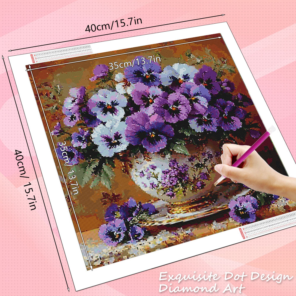 HUACAN 5D ダイヤモンドモザイク ローズフラワーペイ - Resin Art Rose のレビューと価格