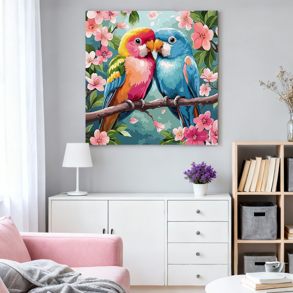 HUACAN ダイヤモンドペインティング 鳥 花 動物 モザ - Resin Art Rose のレビューと価格