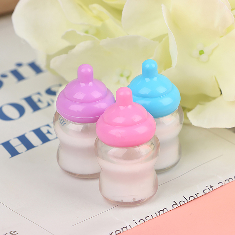 3 個ドールハウス哺乳瓶アクセサリーままごとおもちゃ家具ドー - Resin Art Bottle のレビューと価格
