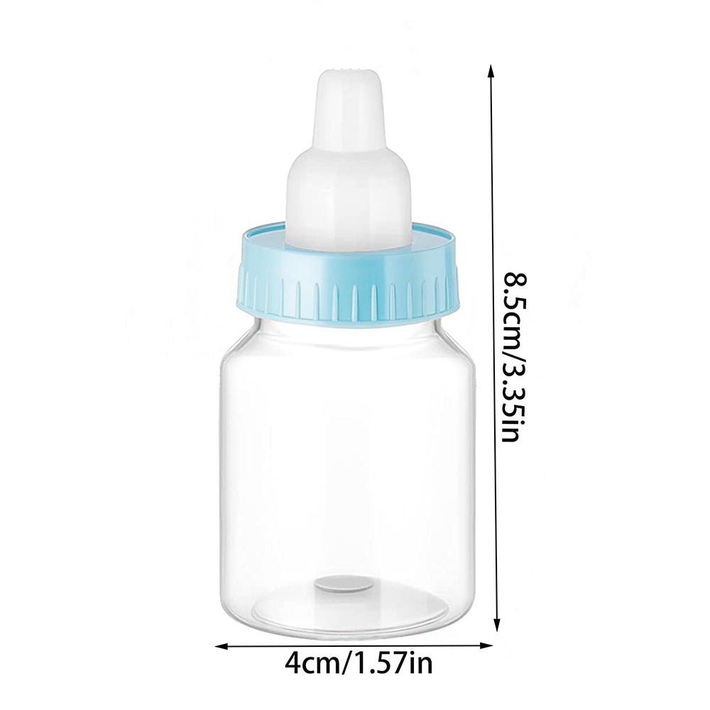 12 個哺乳瓶ベビーシャワーの好意プラスチックキャンディボト - Resin Art Bottle のレビューと価格