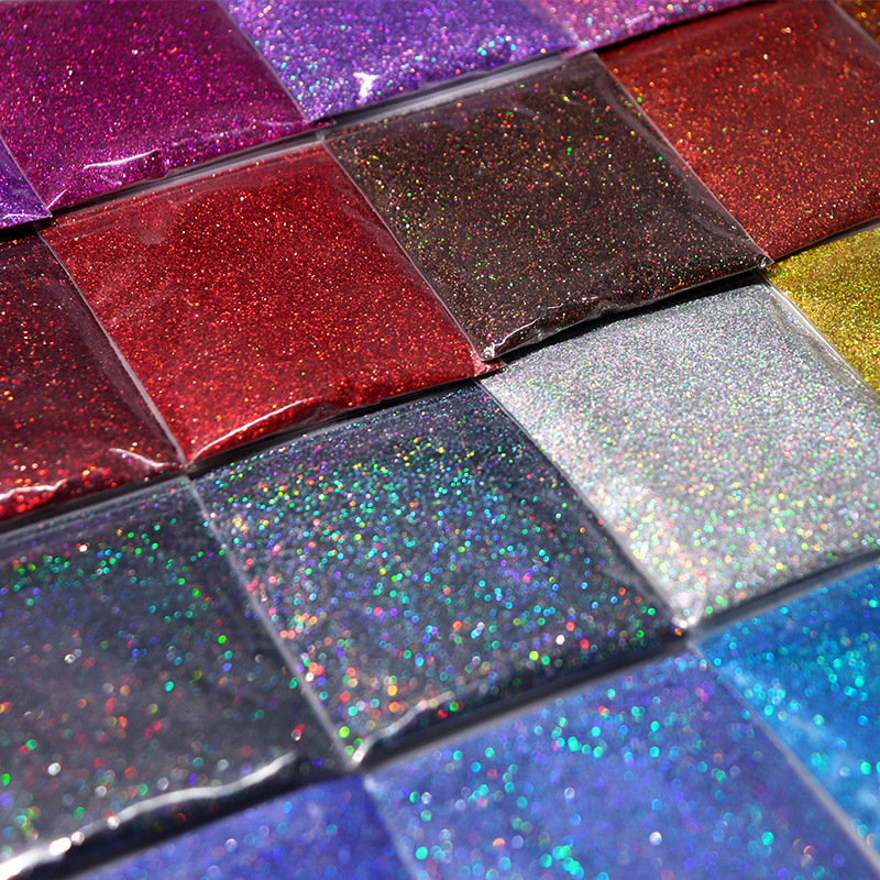 10 グラム/バッグホログラフィックファイングリッターパウダ - Resin Art Glitter のレビューと価格