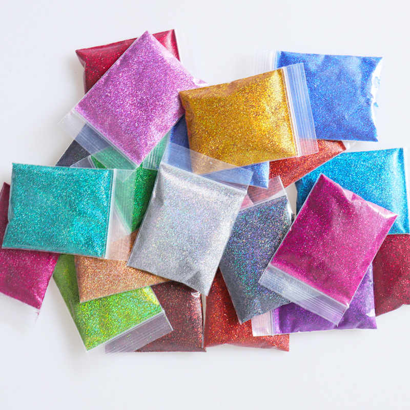 10 グラム/バッグホログラフィックファイングリッターパウダ - Resin Art Glitter のレビューと価格
