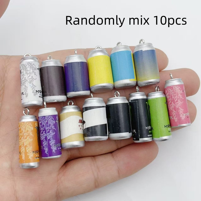 10個入り ミニチュア シミュレーション飲料缶 レジンチャー - Resin Art Handmade のレビューと価格