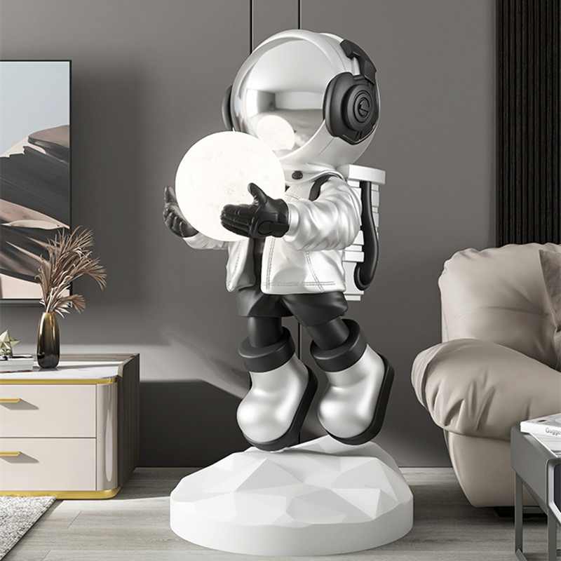 2026年宇宙飛行士フロアランプ装飾置物樹脂工芸品クリエイテ - Resin Art On Floor のレビューと価格