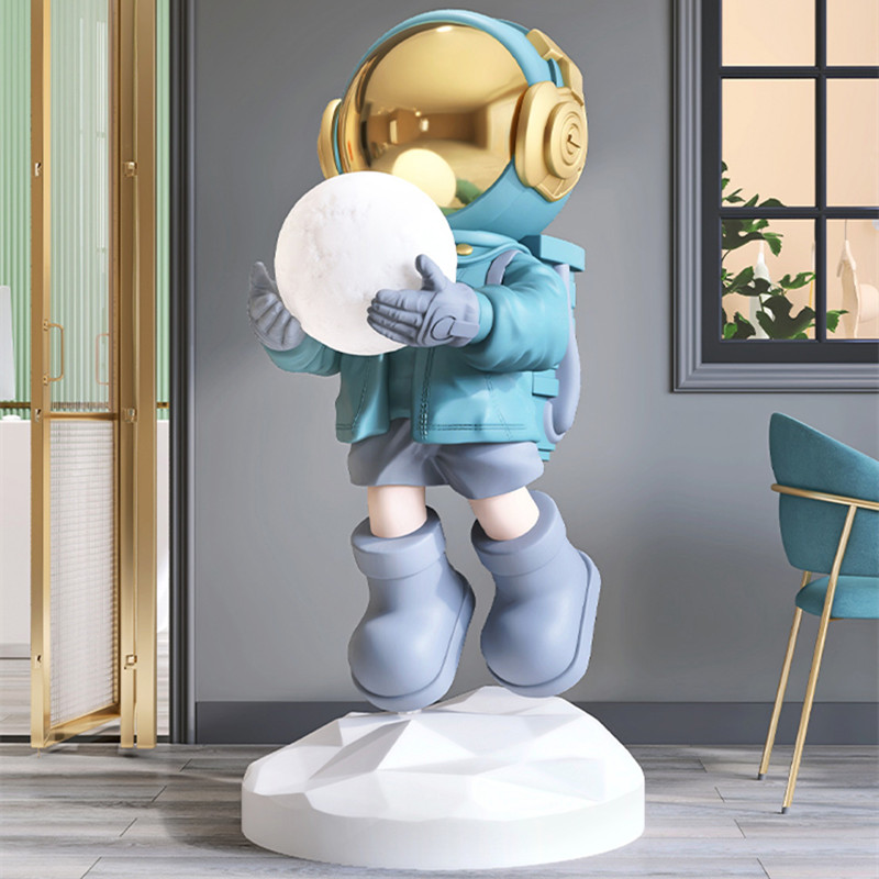 2026年宇宙飛行士フロアランプ装飾置物樹脂工芸品クリエイテ - Resin Art On Floor のレビューと価格
