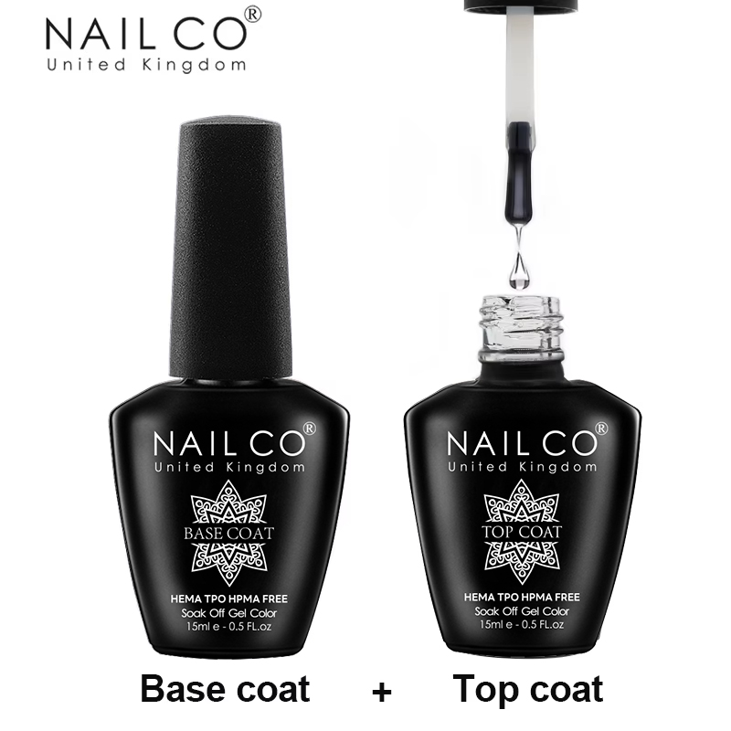 ネイルコ 15ml トップコート＆ベースコート アートデザイ - Resin Art Varnish のレビューと価格