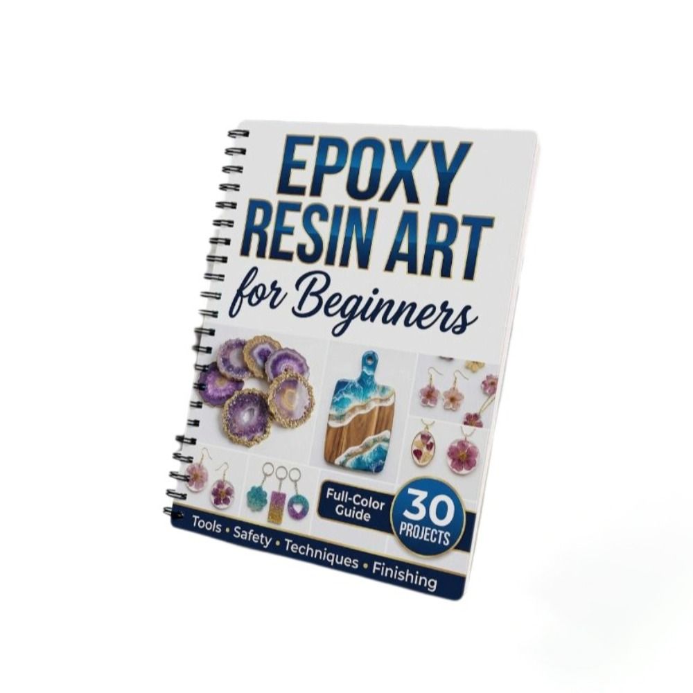 ステップバイステップ エポキシ樹脂アートハンドブック 30  - Resin Art Book のレビューと価格