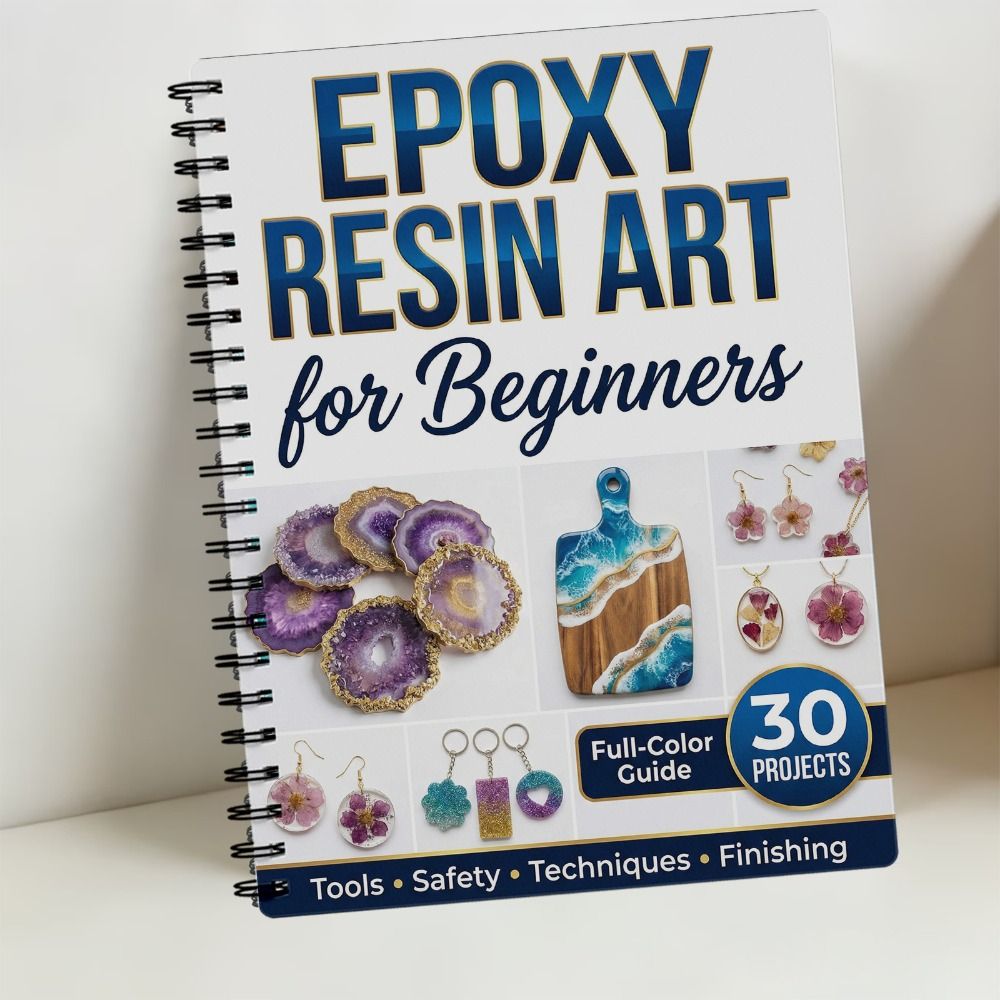 ステップバイステップ エポキシ樹脂アートハンドブック 30  - Resin Art Book のレビューと価格