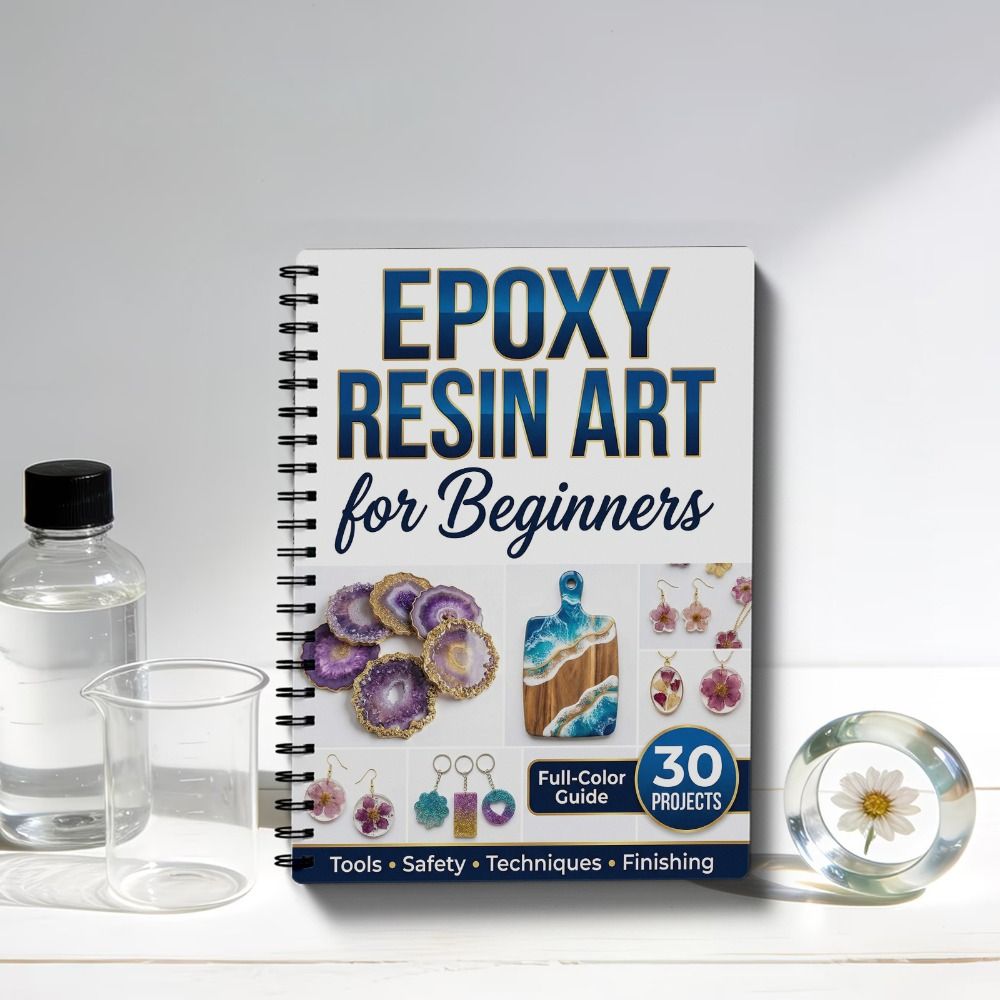 ステップバイステップ エポキシ樹脂アートハンドブック 30  - Resin Art Book のレビューと価格
