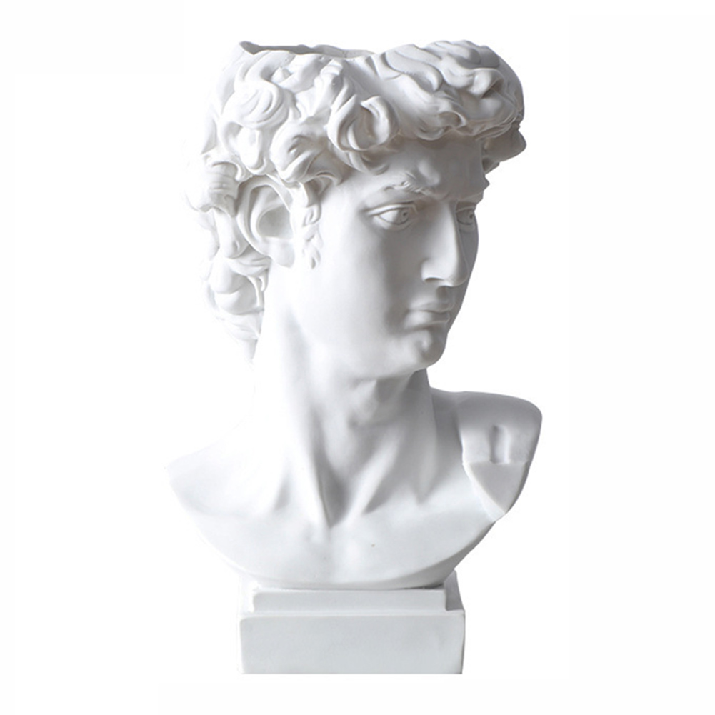 クリエイティブペンホルダーアートフラワーポット化粧ブラシ収納 - Resin Art Design のレビューと価格