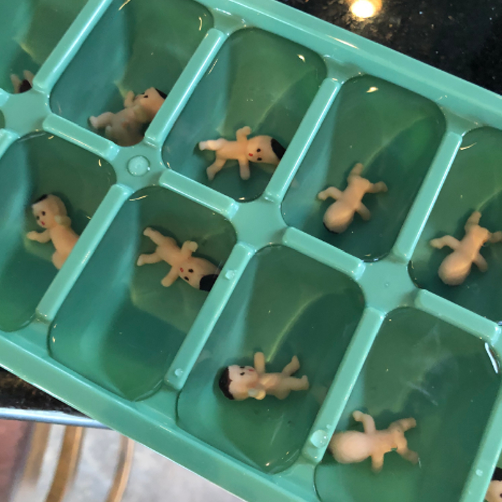 30/60/100 個ミニプラスチック赤ちゃんベビーシャワー - Resin Art Bottle のレビューと価格