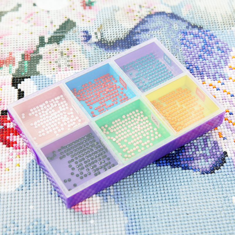 6グリッドパレットカバー付きダイヤモンドペインティングアクセ - Resin Art Workshop のレビューと価格