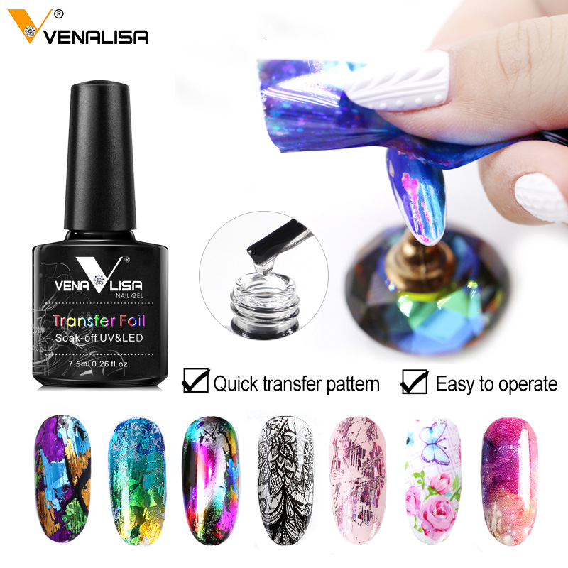 Venalisa 7.5 ミリリットル転写箔ジェルネイルポリ - Resin Art Varnish のレビューと価格