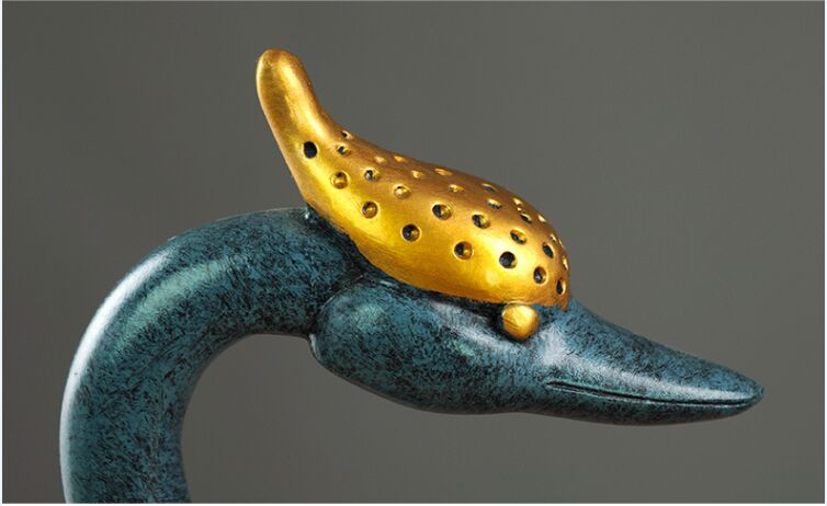 カップル白鳥愛好家アート装飾樹脂白鳥モデル像手芸彫刻リビング - Resin Art Wedding Gift のレビューと価格