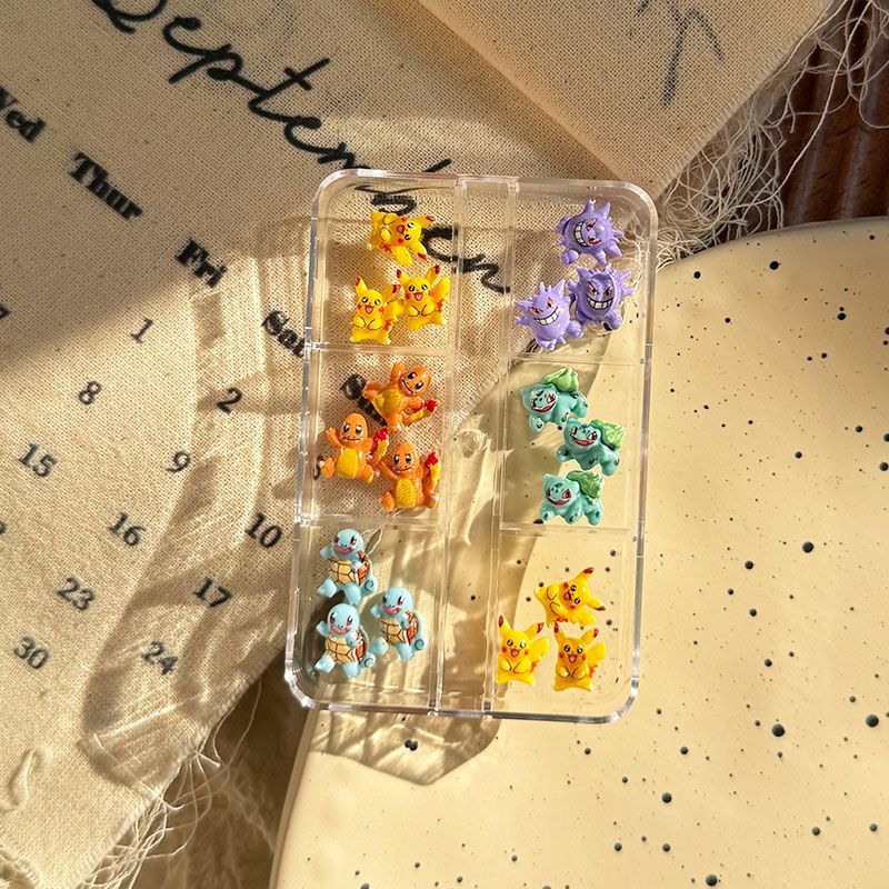 ポケモンネイルアートアクセサリー、かわいいミニ3Dゼニガメと - Resin Art And Decor のレビューと価格