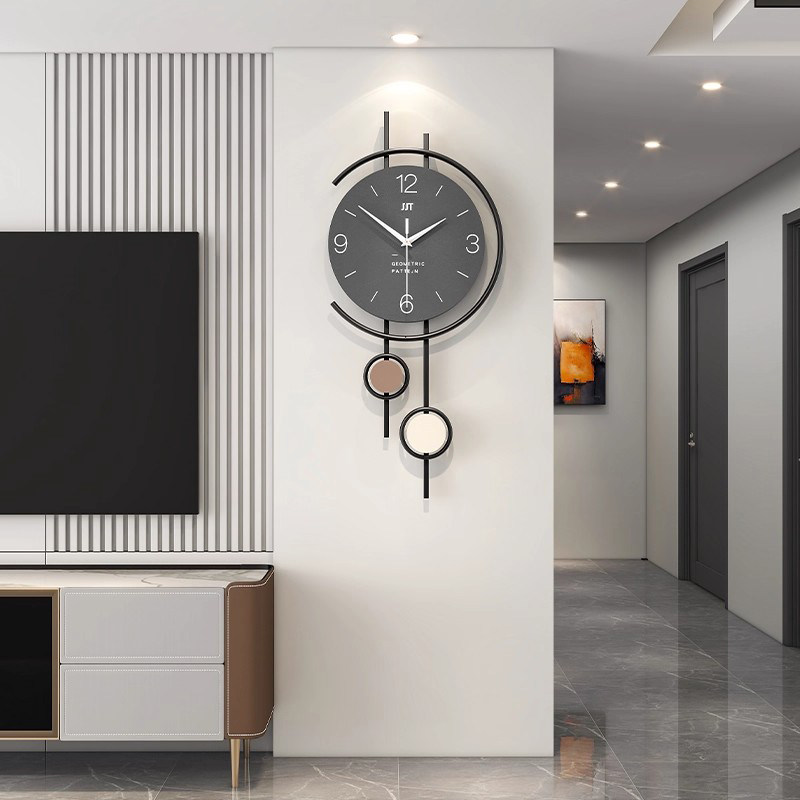 美的インテリア壁掛け時計レストラン北欧サイレントファッション - Resin Art Clock のレビューと価格