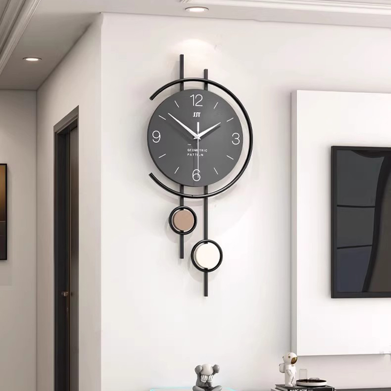 美的インテリア壁掛け時計レストラン北欧サイレントファッション - Resin Art Clock のレビューと価格