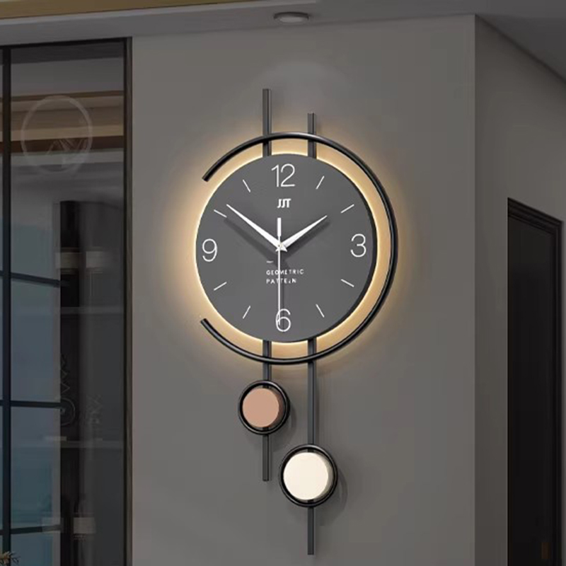 美的インテリア壁掛け時計レストラン北欧サイレントファッション - Resin Art Clock のレビューと価格