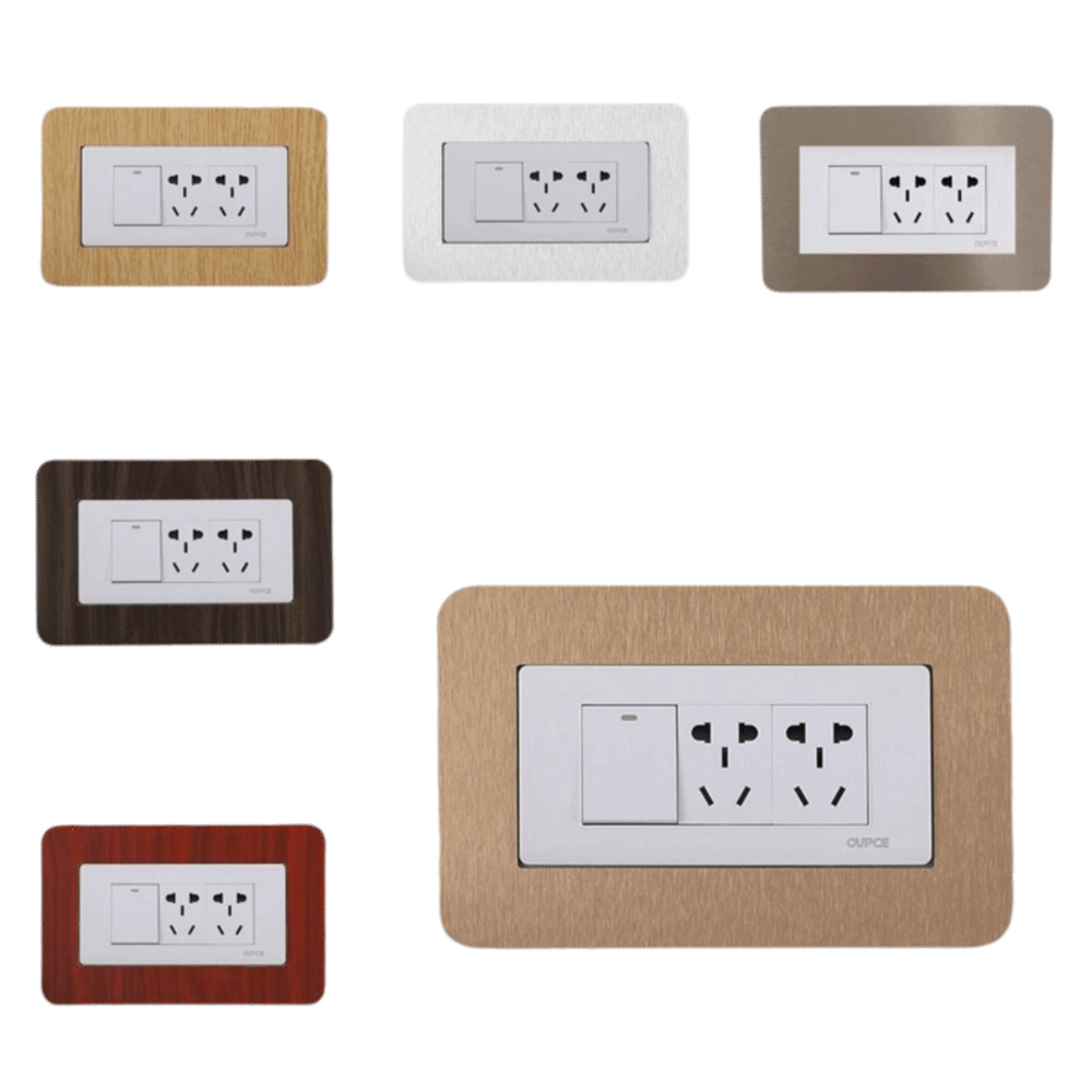 樹脂製ライトスイッチステッカー 防汚・防塵アクリル壁飾り 穴 - Resin Art Furniture のレビューと価格