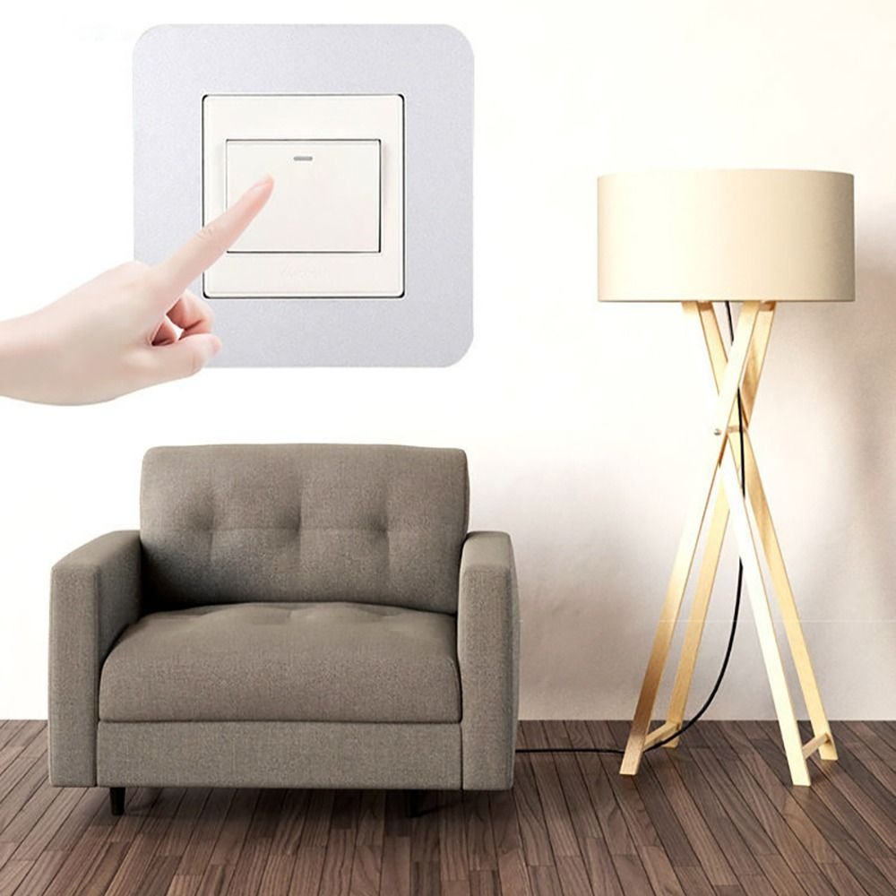 樹脂製ライトスイッチステッカー 防汚・防塵アクリル壁飾り 穴 - Resin Art Furniture のレビューと価格