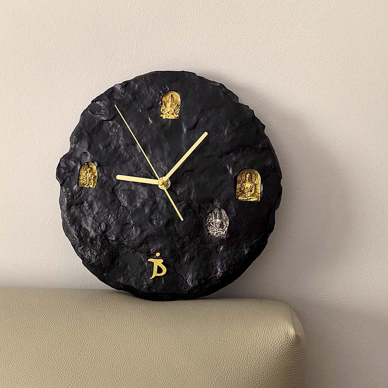‌ フランスのヴィンテージウォールアート、石膏の壁彫刻、静音 - Resin Art Clock のレビューと価格