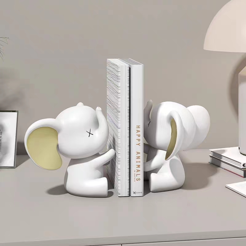 象の抱き合った装飾品漫画ペア象の彫刻置物部屋の装飾北欧アート - Resin Art Wedding Gift のレビューと価格