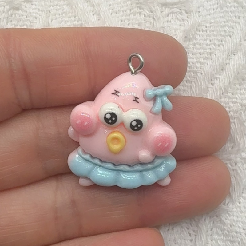 10個入り漫画風樹脂ペンダント、DIYジュエリー製作イヤリン - Resin Art Handmade のレビューと価格
