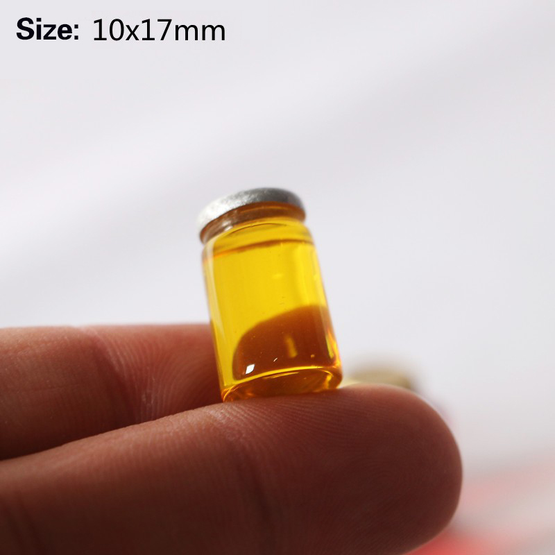10 個シミュレーションイチゴジャム樹脂ボトルモデルハウス装 - Resin Art Bottle のレビューと価格