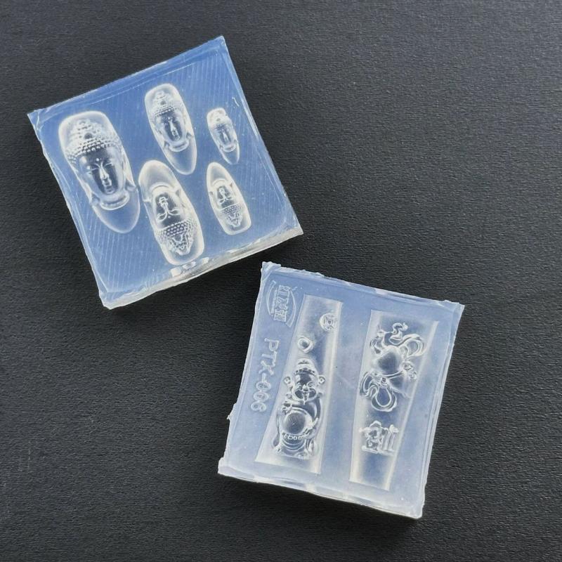 中国の幸運の象徴シリコンモールド、幸運のネイルアート用3Dネ - Resin Art Template のレビューと価格