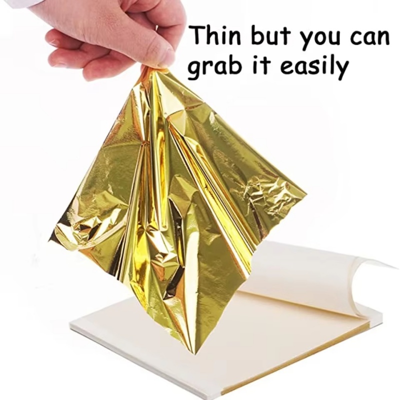 100枚入り 模造金銀銅箔紙 DIY樹脂キャンドル石膏クラフ - Resin Art Wedding Gift のレビューと価格