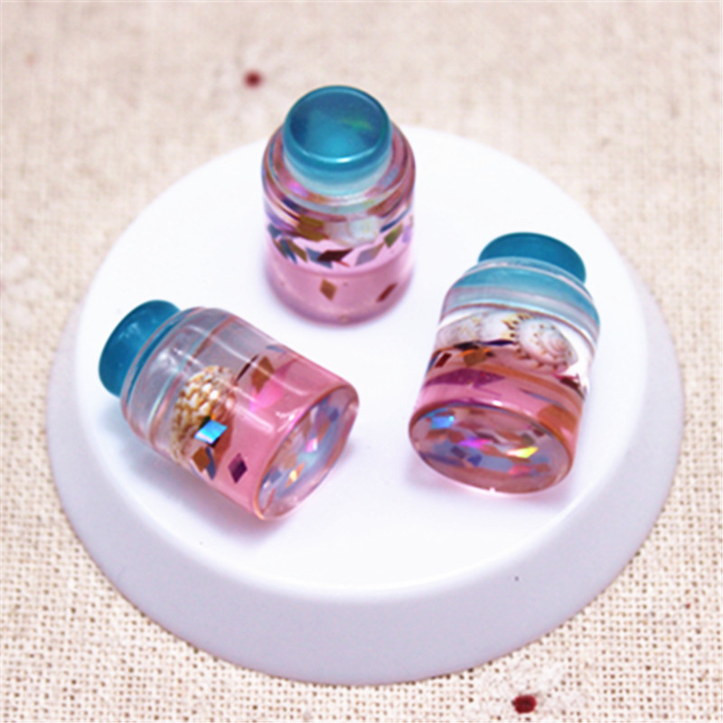 10個の新しい3dレジンドリフトボトルミニチュアアートフラッ - Resin Art Bottle のレビューと価格