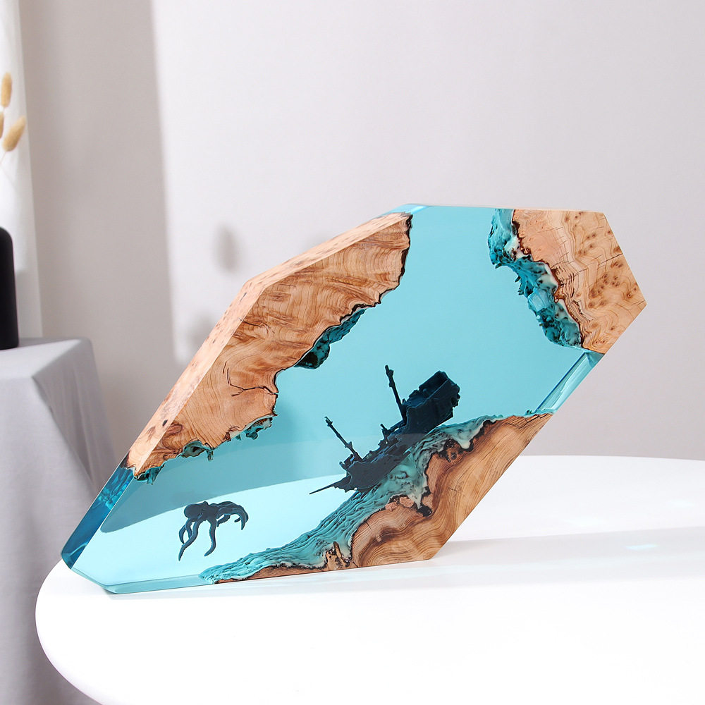 森の妖精鹿デスクトップアート、パーソナライズされた発光オーナ - Resin Art And Decor のレビューと価格