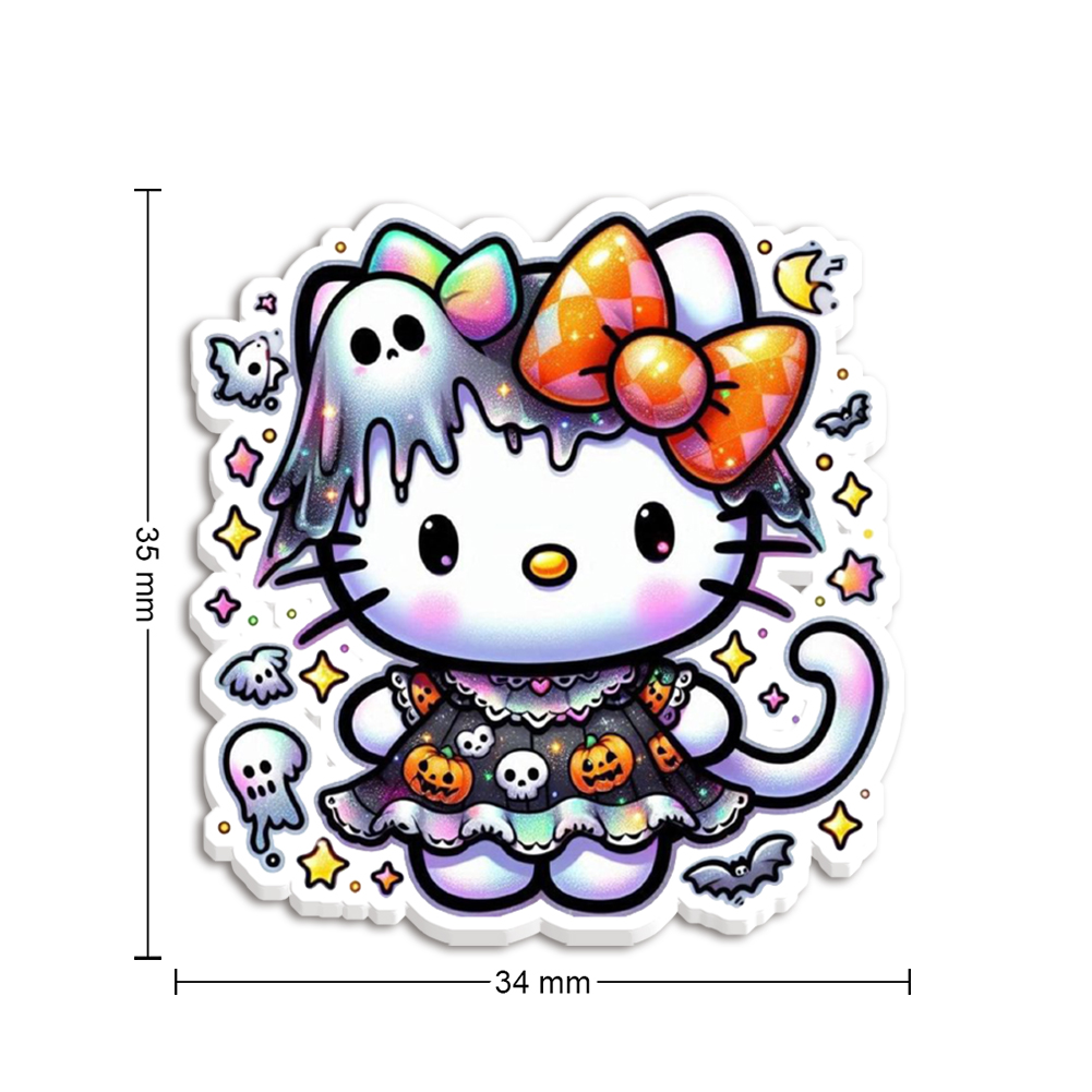 10個/ロット サンリオ ハロウィン ハローキティ レジン製 - Resin Art Glitter のレビューと価格