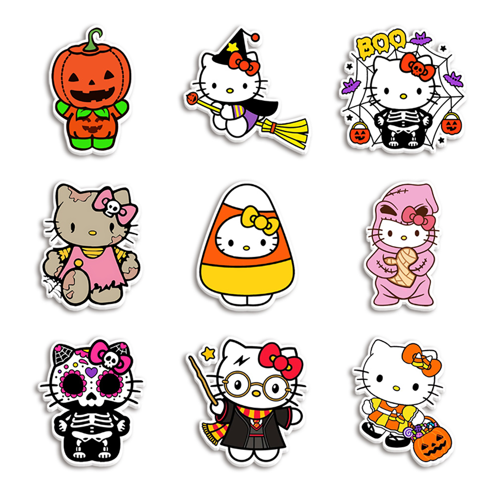10個/ロット サンリオ ハロウィン ハローキティ レジン製 - Resin Art Glitter のレビューと価格