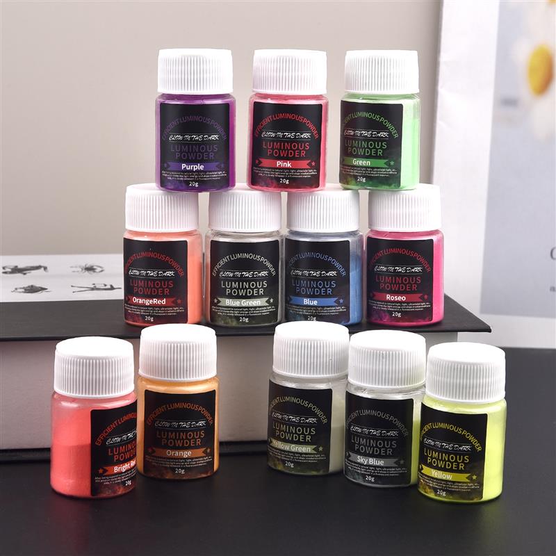 20 グラム/ボトル発光粉末エポキシ樹脂顔料 DIY 樹脂型 - Resin Art Bottle のレビューと価格