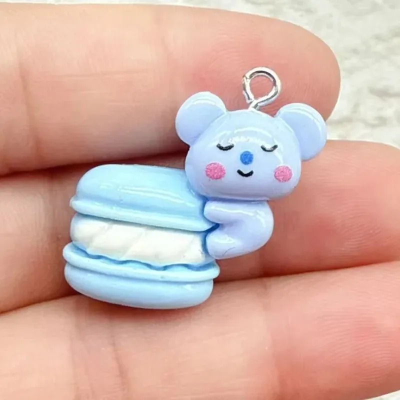 10個入りミックスカートゥーンレジンチャーム、小さな装飾ペン - Resin Art And Decor のレビューと価格