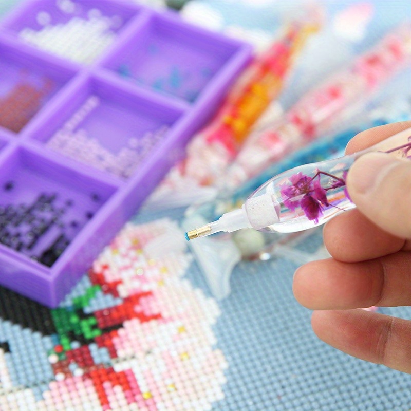 1セットフラワーデザイン樹脂製5Dダイヤモンドペインティング - Resin Art Design のレビューと価格