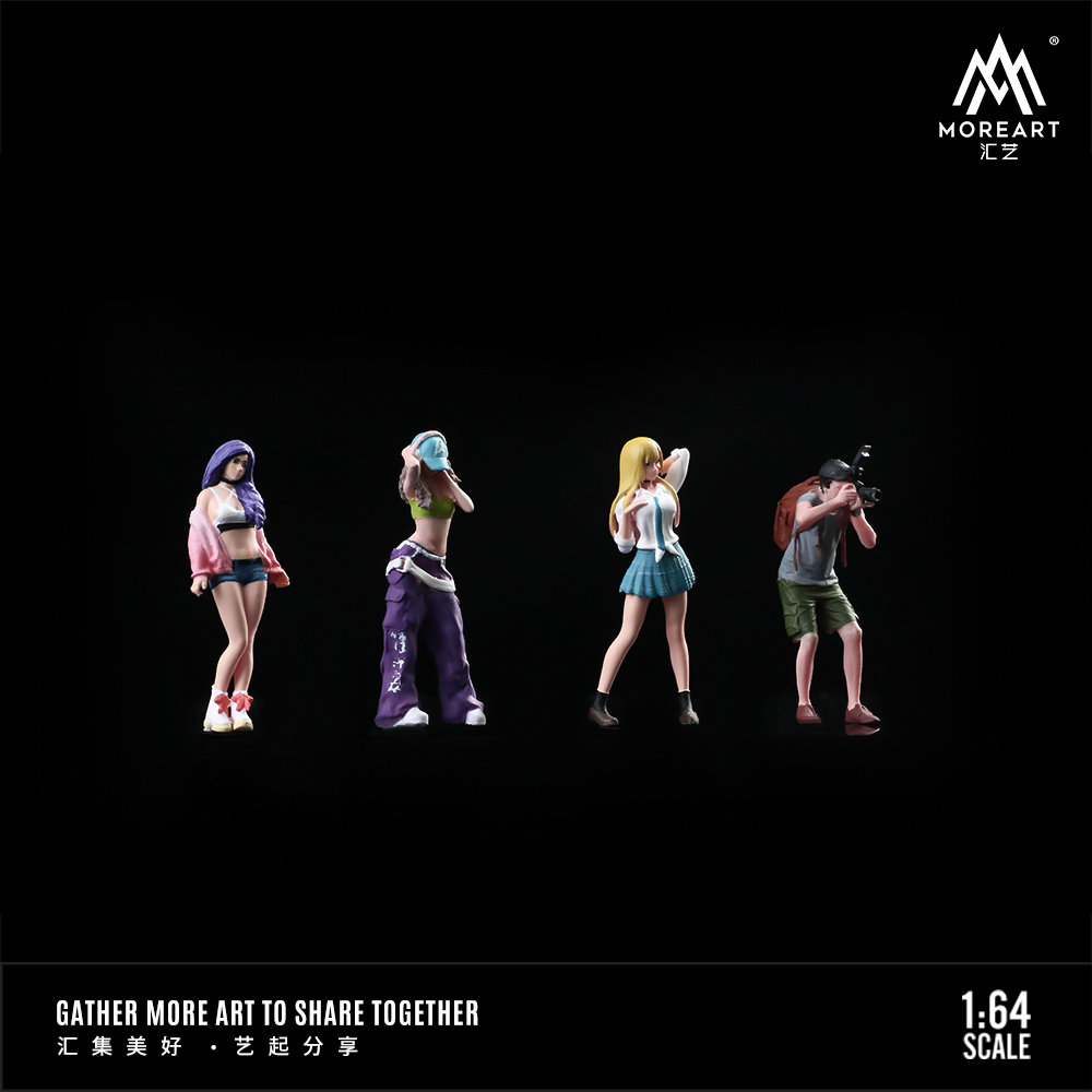 More Art 1:64 アクションフィギュアセット、スト - Resin Art And Decor のレビューと価格