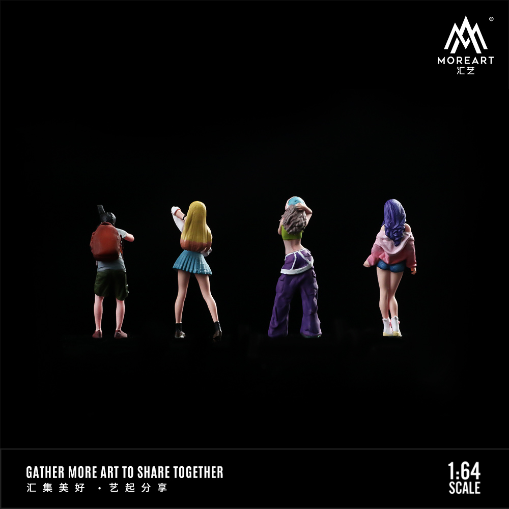 More Art 1:64 アクションフィギュアセット、スト - Resin Art And Decor のレビューと価格